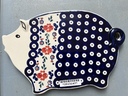 Polish Pottery Cutting Board 10&quot; Burst Of Berries