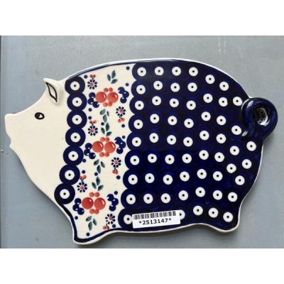 Polish Pottery Cutting Board 10&quot; Burst Of Berries