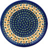 Polish Pottery Dessert Plate 7&frac12;-inch Daisy Stitches