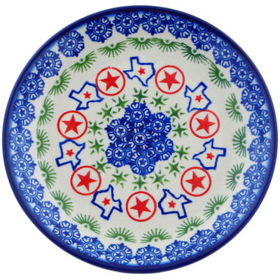 Polish Pottery Dessert Plate 7&frac12;-inch Natural