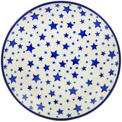 Polish Pottery Dessert Plate Starlight
