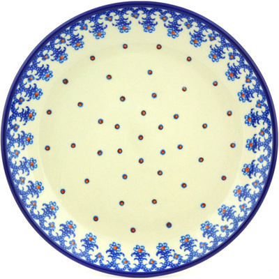 Polish Pottery Dessert Plate Welcome In