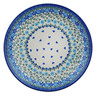 Polish Pottery Dinner Plate 10&frac12;-inch Blue Serenity
