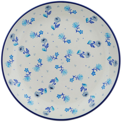Polish Pottery Dinner Plate 10&frac12;-inch Dainty Blossoms