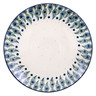 Polish Pottery Dinner Plate 10&frac12;-inch Feathery Delight