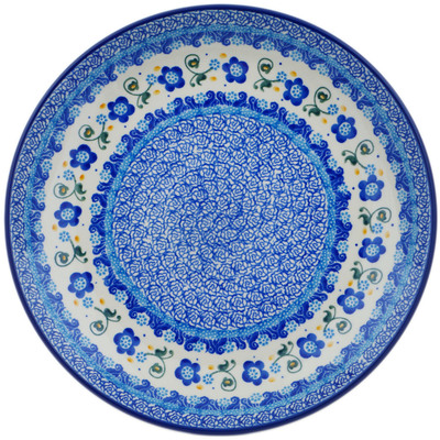 Polish Pottery Dinner Plate 10&frac12;-inch Flora Cluster