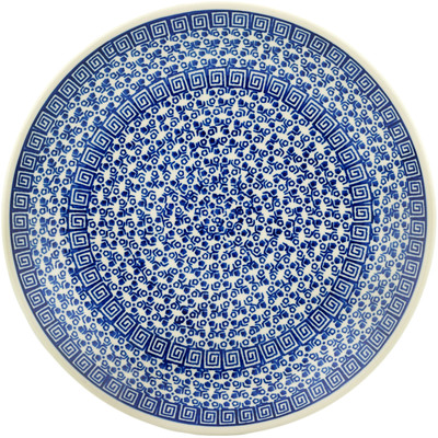 Polish Pottery Dinner Plate 10&frac12;-inch Grecian Vines