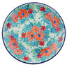 Polish Pottery Dinner Plate 10&frac12;-inch Harmonious UNIKAT