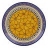 Polish Pottery Dinner Plate 10&frac12;-inch Marigold Dreams UNIKAT