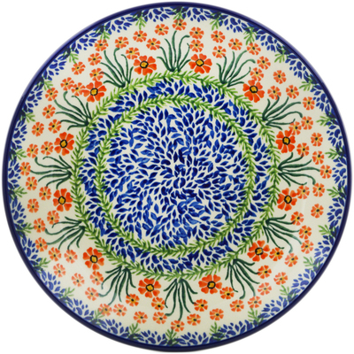 Polish Pottery Dinner Plate 10&frac12;-inch Marigold