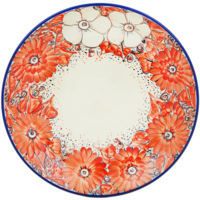 Polish Pottery Dinner Plate 10&frac12;-inch Peachy Keen UNIKAT