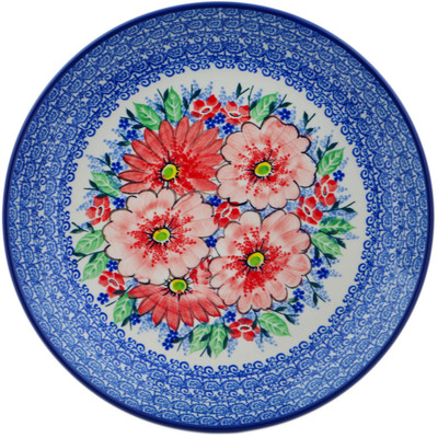 Polish Pottery Dinner Plate 10&frac12;-inch Peak Of Perfection UNIKAT