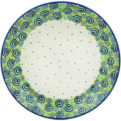 Polish Pottery Dinner Plate 10&frac12;-inch Radiant Rounds