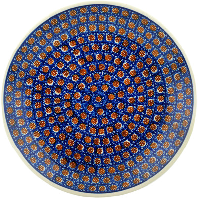 Polish Pottery Dinner Plate 10&frac12;-inch Raspberry Passion