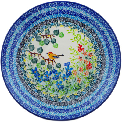 Polish Pottery Dinner Plate 10&frac12;-inch Relaxing Day UNIKAT