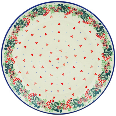 Polish Pottery Dinner Plate 10&frac12;-inch Rowan Beauty