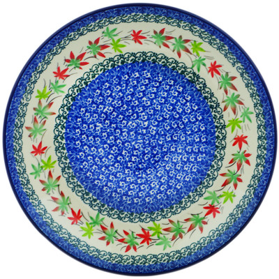 Polish Pottery Dinner Plate 10&frac12;-inch Royal Fall UNIKAT