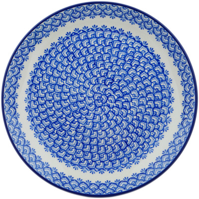 Polish Pottery Dinner Plate 10&frac12;-inch Sensational Blue Splendor