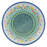 Polish Pottery Dinner Plate 10&frac12;-inch Spring Sights UNIKAT