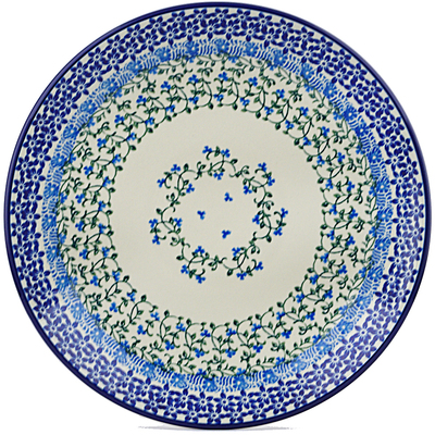 Polish Pottery Dinner Plate 10&frac12;-inch Vine Of Beauty