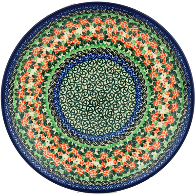 Polish Pottery Dinner Plate 10&frac12;-inch Virgin Of The Guadalupe UNIKAT