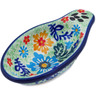 Polish Pottery Dish for Pits 4&quot; Red Floral Delight UNIKAT