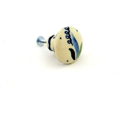 Polish Pottery Drawer knob 1-1/4 inch