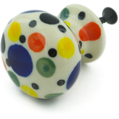 Polish Pottery Drawer knob 1-3/8 inch Party Balloons