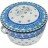 Polish Pottery Dutch Oven 8-inch Poppy Circle