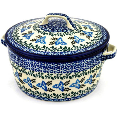 Polish Pottery Dutch Oven 8-inch Tuscan Vines