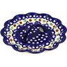 Polish Pottery Egg Plate 10&quot; Mosquito