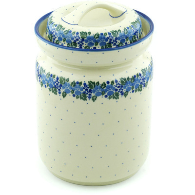 Polish Pottery Fermenting Crock with Water Seal Airlock Heaven Sent