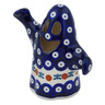Polish Pottery Ghost Candle Holder Mosquito