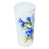 Glass Glass 13 oz Blue Cornflower Meadow