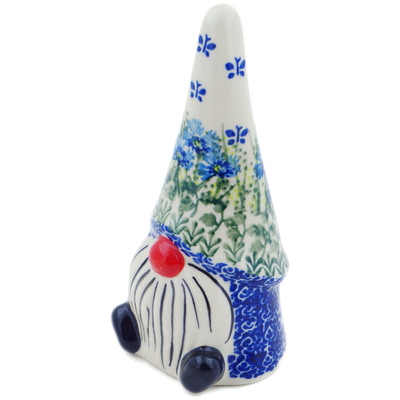 Polish Pottery Gnome Figurine 7&quot; Fresh Flora