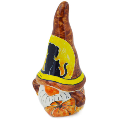 Polish Pottery Gnome Figurine 8&quot;