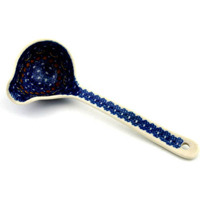 Polish Pottery Ladle 7&quot; Odysseus