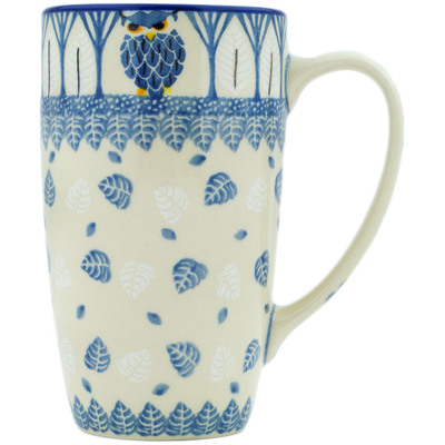 Polish Pottery Latte Mug Owl Always Love You UNIKAT