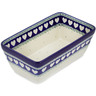 Polish Pottery Loaf Pan 8&quot; Light Hearted