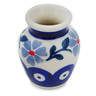 Polish Pottery Mini Jug 0&quot; Peacock Forget-me-not