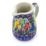 Polish Pottery Mini Jug 2&quot; Spring Iris UNIKAT