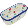 Polish Pottery Mini loaf pan Spring Is Coming