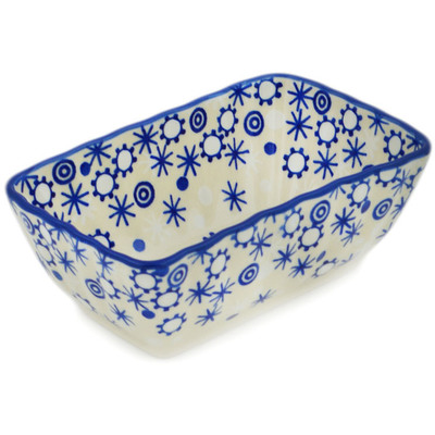 Polish Pottery Mini loaf pan Twinkle In The Frost