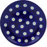 Polish Pottery Mini Plate, Coaster plate Blue Eyes