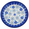 Polish Pottery Mini Plate, Coaster plate Snow Storm