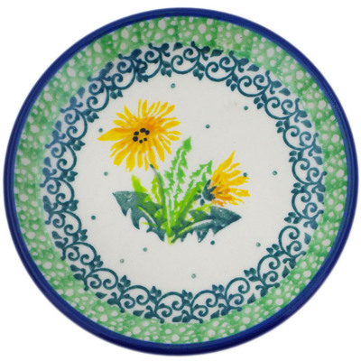 Polish Pottery Mini Plate, Coaster plate Sweet Summer