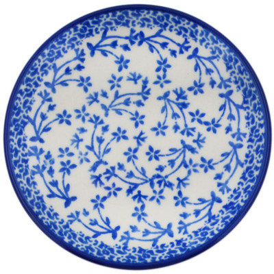 Polish Pottery Mini Plate, Coaster plate Vine Path