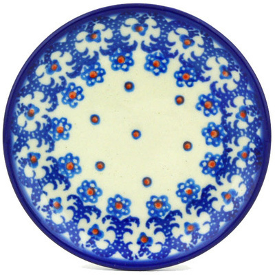 Polish Pottery Mini Plate, Coaster plate Welcome In