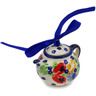 Polish Pottery Mini Tea Pot 4&quot; Flower Garden UNIKAT