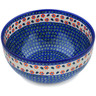 Polish Pottery Mixing bowl, serving bowl Daisy Stitches